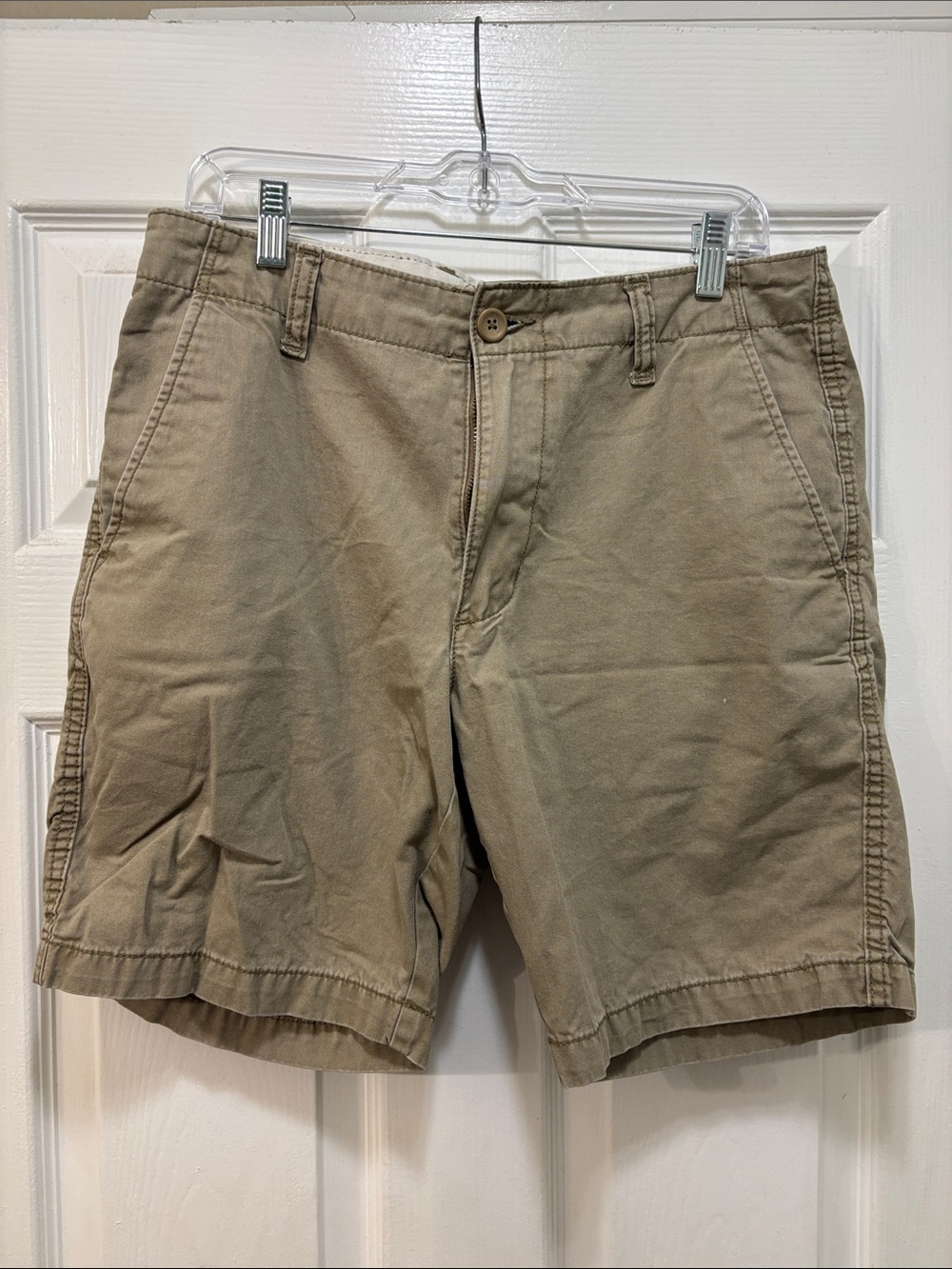 Old Navy Men's Flat Front Khaki Shorts - Tan
